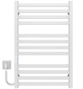 Электрический полотенцесушитель Deffi Magnus П12 500х800 левое подключение WD04 белый A.MA.80.50.12.E.W.L.4