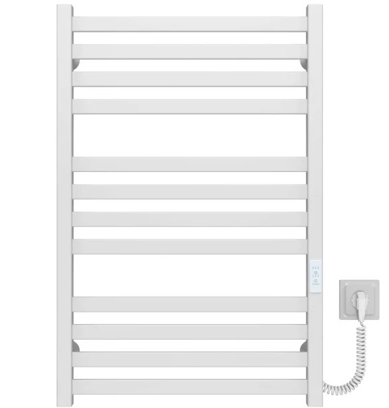 Электрический полотенцесушитель Deffi Magnus П12 500х800 правое подключение WD04 белый A.MA.80.50.12.E.W.R.4