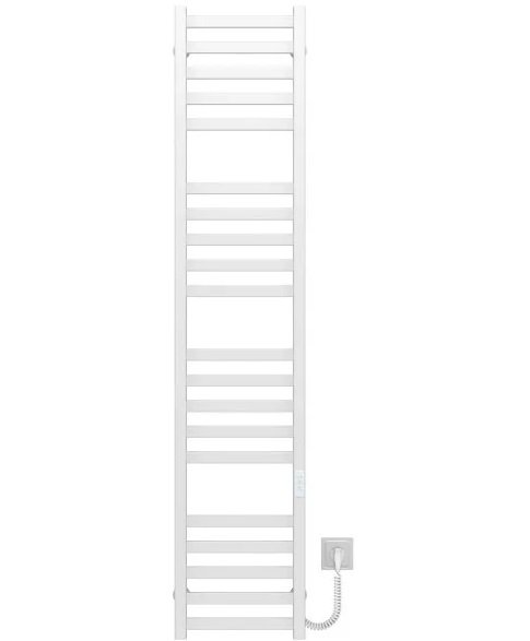 Электрический полотенцесушитель Deffi Magnus П20 400х1600 правое подключение WD04 белый A.MA.160.40.20.E.W.R.4