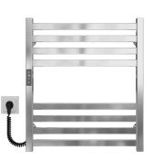Электрический полотенцесушитель Deffi Magnus П8 500х600 левое подключение JD04 хром A.MA.60.50.8.E.C.L.2