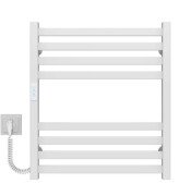 Электрический полотенцесушитель Deffi Magnus П8 500х600 левое подключение WD04 белый A.MA.60.50.8.E.W.L.4