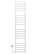 Електрична сушарка для рушників Deffi Magnus П20 400х1600 ліве підключення WD04 білий A.MA.160.40.20.E.W.L.4