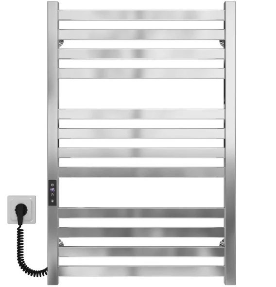 Електрична сушарка для рушників Deffi Magnus П12 500х800 ліве підключення JD04 хром A.MA.80.50.12.E.C.L.2