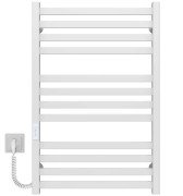 Электрический полотенцесушитель Deffi Magnus П12 500х800 левое подключение WD04 белый A.MA.80.50.12.E.W.L.4