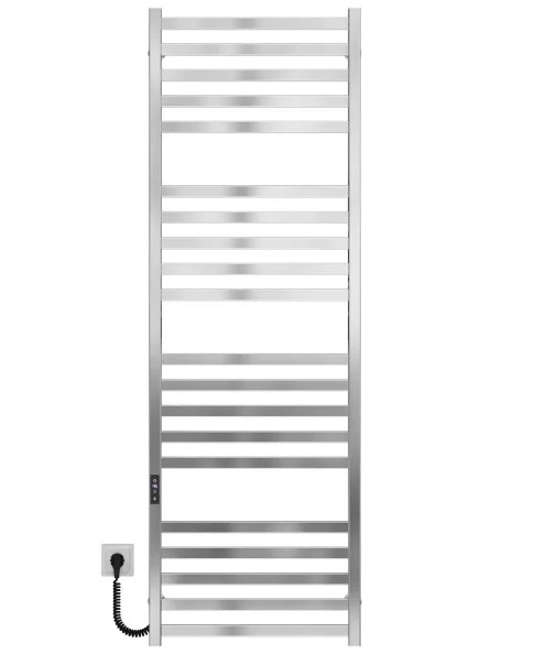 Електрична сушарка для рушників Deffi Magnus П20 600х1600 ліве підключення JD04 хром A.MA.160.60.20.E.C.L.2