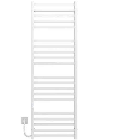 Электрический полотенцесушитель Deffi Magnus П20 600х1600 левое подключение WD04 белый A.MA.160.60.20.E.W.L.4
