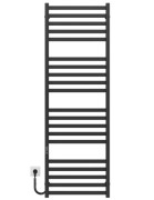 Электрический полотенцесушитель Deffi Magnus П20 600х1600 левое подключение JD04 черный A.MA.160.60.20.E.B.L.2