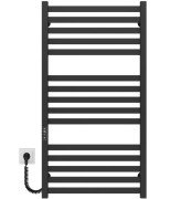 Электрический полотенцесушитель Deffi Magnus П15 600х1000 левое подключение JD04 черный A.MA.100.60.15.E.B.L.2