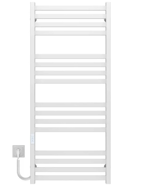 Электрический полотенцесушитель Deffi Magnus П16 600х1200 левое подключение WD04 белый A.MA.120.60.16.E.W.L.4