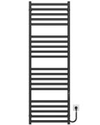 Електрична сушарка для рушників Deffi Magnus П20 500х1600 праве підключення JD04 чорний A.MA.160.50.20.E.B.R.2