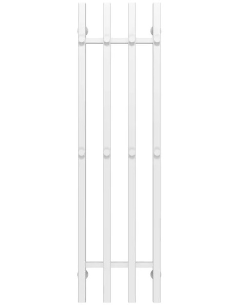 Сушка для рушників водяна Deffi Split П4 300х1200 бічне ліве підключення білий A.SP.120.30.4.W.B