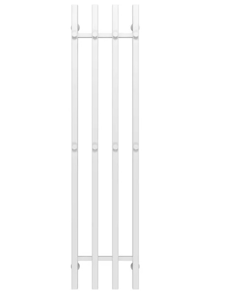 Сушка для рушників водяна Deffi Split П4 300х1400 бічне ліве підключення білий A.SP.140.30.4.W.B