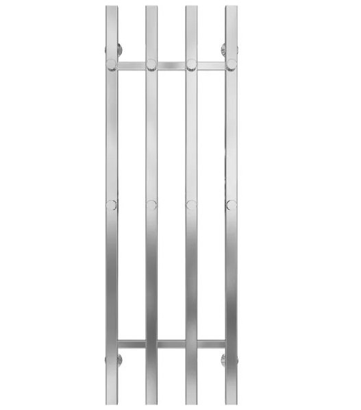 Сушка для рушників водяна Deffi Split П4 300х1000 бічне праве підключення хром A.SP.100.30.4.C.C