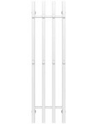 Полотенцесушитель водяной Deffi Split П4 300х1200 боковое правое подключение белый A.SP.120.30.4.W.C