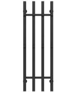 Полотенцесушитель водяной Deffi Split П4 300х1000 нижнее подключение черный A.SP.100.30.4.B.A