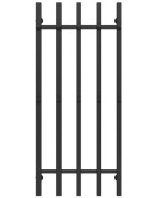 Полотенцесушитель водяной Deffi Split П5 500х1200 нижнее подключение черный A.SP.120.50.5.B.A