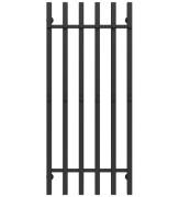 Полотенцесушитель водяной Deffi Split П6 500х1200 боковое правое подключение черный A.SP.120.50.6.B.C