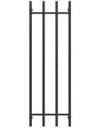 Полотенцесушитель водяной Deffi Split П4 500х1600 нижнее подключение черный A.SP.160.50.4.B.A