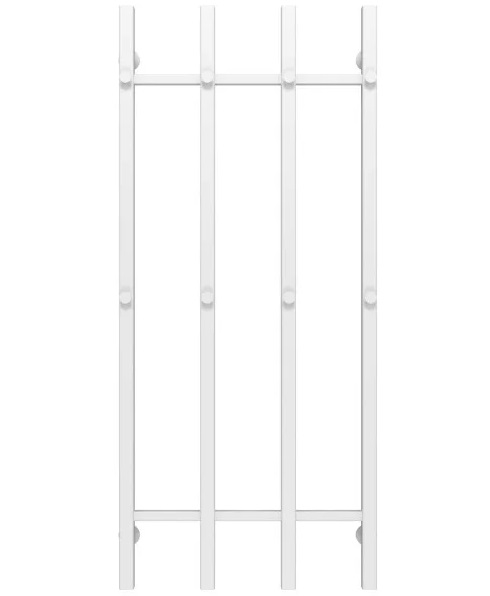 Полотенцесушитель водяной Deffi Split П4 500х1200 боковое левое подключение белый A.SP.120.50.4.W.B