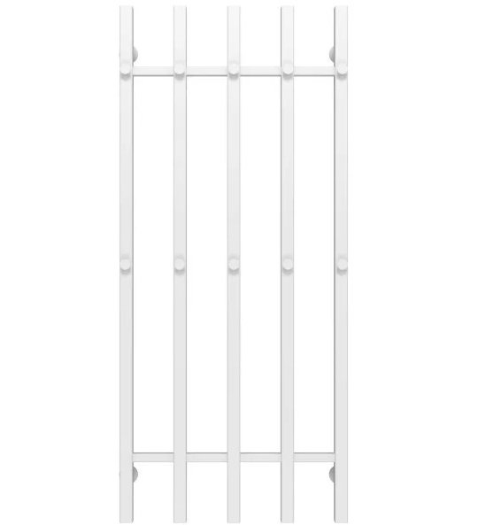 Полотенцесушитель водяной Deffi Split П5 500х1200 боковое левое подключение белый A.SP.120.50.5.W.B