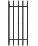 Полотенцесушитель водяной Deffi Split П5 500х1200 боковое левое подключение черный A.SP.120.50.5.B.B