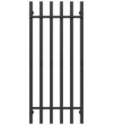 Полотенцесушитель водяной Deffi Split П6 500х1200 нижнее подключение черный A.SP.120.50.6.B.A