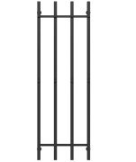 Сушка для рушників водяна Deffi Split П4 500х1600 бічне праве підключення чорний A.SP.160.50.4.B.C