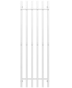 Полотенцесушитель водяной Deffi Split П6 500х160 нижнее подключение белый A.SP.160.50.6.W.A