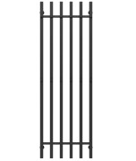 Полотенцесушитель водяной Deffi Split П6 500х160 боковое правое подключение черный A.SP.160.50.6.B.C
