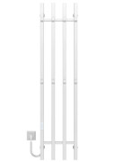 Электрический полотенцесушитель Deffi Split П4 300х1400 левое подключение WD04 белый A.SP.140.30.4.E.W.L.4