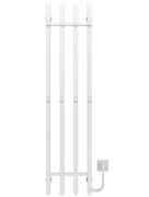 Электрический полотенцесушитель Deffi Split П4 300х1400 правое подключение WD04 белый A.SP.140.30.4.E.W.R.4