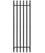 Полотенцесушитель водяной Deffi Split П6 500х160 боковое левое подключение черный A.SP.160.50.6.B.B