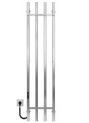 Електрична сушарка для рушників Deffi Split П4 300х1400 ліве підключення JD04 хром A.SP.140.30.4.E.C.L.2