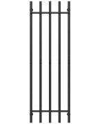 Полотенцесушитель водяной Deffi Split П5 500х1600 боковое левое подключение черный A.SP.160.50.5.B.B