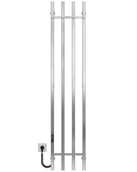 Електрична сушарка для рушників Deffi Split П4 300х1600 ліве підключення JD04 хром A.SP.160.30.4.E.C.L.2