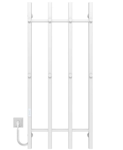 Електрична сушарка для рушників Deffi Split П4 500х1200 ліве підключення WD04 білий A.SP.120.50.4.E.W.L.4