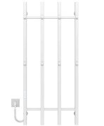 Электрический полотенцесушитель Deffi Split П4 500х1200 левое подключение WD04 белый A.SP.120.50.4.E.W.L.4