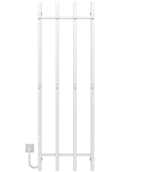 Електрична сушарка для рушників Deffi Split П4 500х1600 ліве підключення WD04 білий A.SP.160.50.4.E.W.L.4