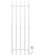 Электрический полотенцесушитель Deffi Split П5 500х1600 правое подключение WD04 белый A.SP.160.50.5.E.W.R.4