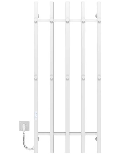 Електрична сушарка для рушників Deffi Split П5 500х1200 ліве підключення WD04 білий A.SP.120.50.5.E.W.L.4