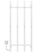 Электрический полотенцесушитель Deffi Split П4 500х1200 левое подключение WD04 белый A.SP.120.50.4.E.W.L.4