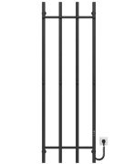 Электрический полотенцесушитель Deffi Split П4 500х1600 правое подключение JD04 черный A.SP.160.50.4.E.B.R.2