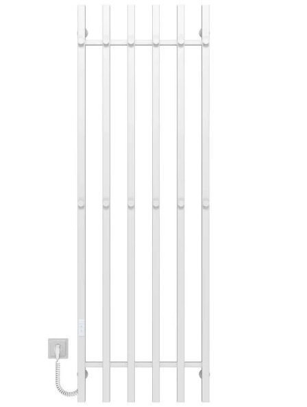 Електрична сушарка для рушників Deffi Split П6 500х1600 ліве підключення WD04 білий A.SP.160.50.6.E.W.L.4