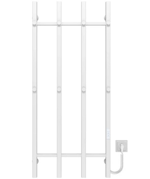 Електрична сушарка для рушників Deffi Split П4 500х1200 праве підключення WD04 білий A.SP.120.50.4.E.W.R.4