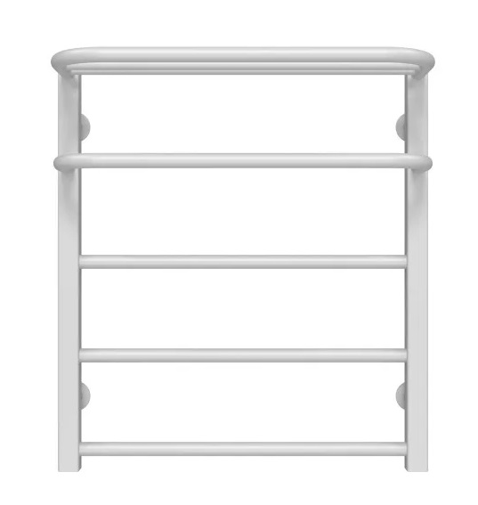 Полотенцесушитель водяной Deffi Lux Hotel П5 400х600 боковое левое подключение белый A.LH.60.40.5.W.B