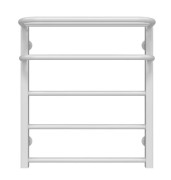 Полотенцесушитель водяной Deffi Lux Hotel П5 400х600 боковое левое подключение белый A.LH.60.40.5.W.B