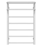 Полотенцесушитель водяной Deffi Lux Hotel П7 400х800 нижнее подключение белый A.LH.80.40.7.W.A