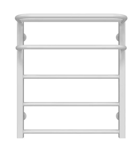 Полотенцесушитель водяной Deffi Lux Hotel П5 400х600 нижнее подключение белый A.LH.60.40.5.W.A