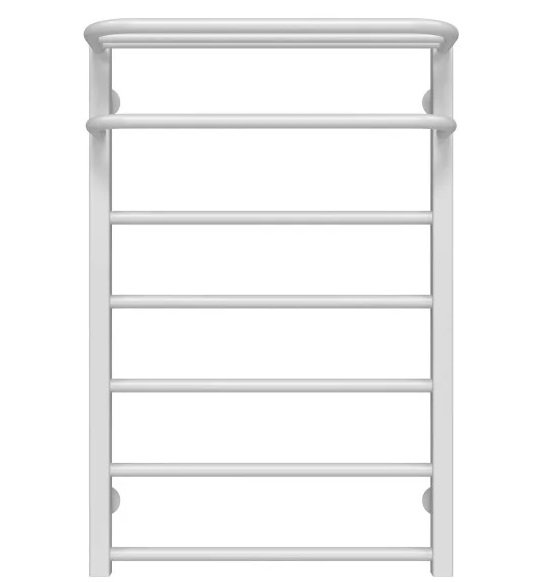 Полотенцесушитель водяной Deffi Lux Hotel П7 400х800 боковое левое подключение белый A.LH.80.40.7.W.B