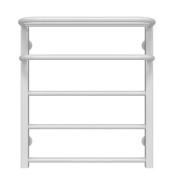 Сушка для рушників водяна Deffi Lux Hotel П5 400х600 нижнє підключення білий A.LH.60.40.5.W.A